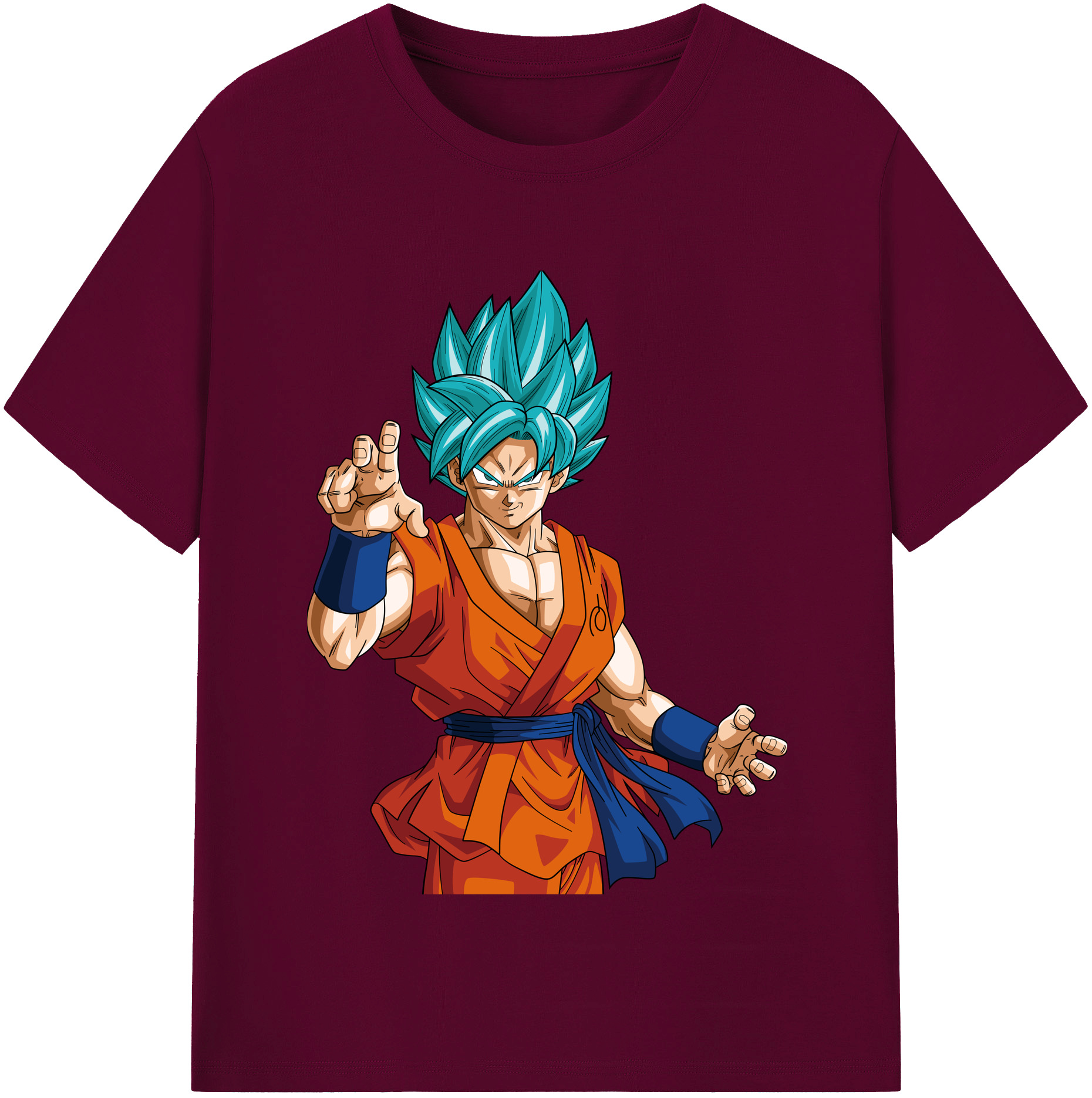 （画像用） ドラゴンボール 孫悟空（そん ごくう）Son Goku カカロット DRAGON BALL Kakarotto レディースカジュアルプリントTシャツ（綿100％）